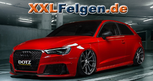 Audi A3 8V mit DOTZ Misano grey Alufelgen