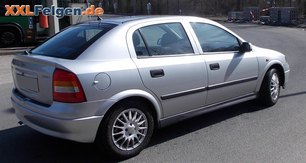Winterfelgen DBV Florida silber für den Opel Astra G CC Winterfelgen DBV Florida silber für den Opel Astra G CC