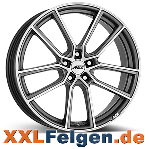 AEZ Raise Felgen gunmetal polished