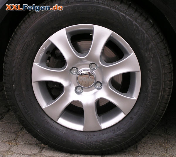 Opel Corsa D Alu-Kompletträder in 14 Zoll Opel Corsa D Alu-Kompletträder in 14 Zoll