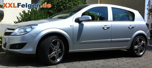  DBV Costano 18 Zoll Aluräder für den Opel Astra H