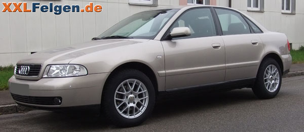 DBV Arizona 15 Zoll Alufelgen für den Audi A4 DBV Arizona 15 Zoll Alufelgen für den Audi A4
