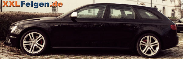 DBV Mauritius silber lackierte Winterfelgen für den Audi A4 B8 DBV Mauritius silber lackierte Winterfelgen für den Audi A4 B8