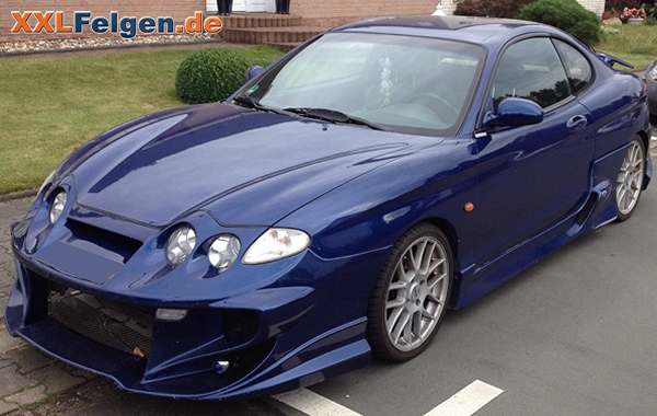 Hyundai Coupe + DBV Arizona 17 Zoll Alufelgen Hyundai Coupe + DBV Arizona 17 Zoll Alufelgen