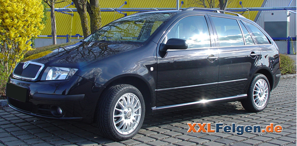 Felgen + Sommerreifen für den Skoda Fabia Combi Felgen + Sommerreifen für den Skoda Fabia Combi