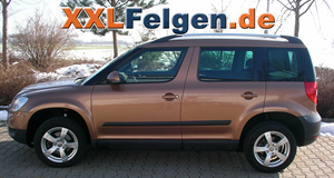 Skoda Yeti 16 Zoll Winterkompletträder 16 Zoll Felgen DBV Torino II