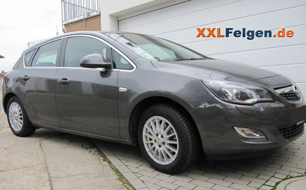 Opel Astra und DBV Florida 16 Zoll Felgen Opel Astra und DBV Florida 16 Zoll Felgen