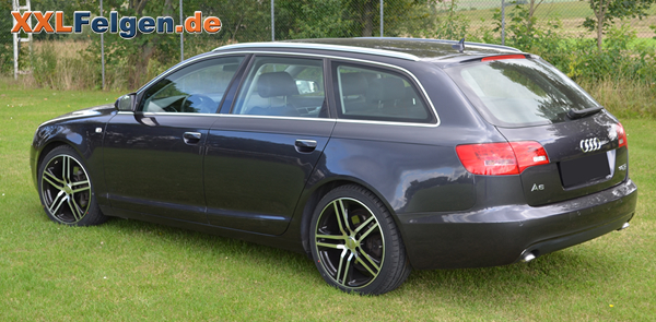 DBV Mauritius black Leichtmetallfelgen für Audi A6 Avant Quattro