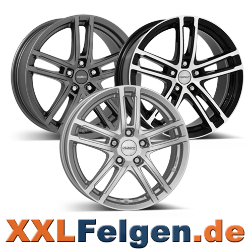 DEZENT TZ Alufelgen in 15, 16, 17, 18 und 19 Zoll