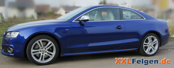 DBV Mauritius 18 Zoll Alufelgen für den Audi S5 B8 DBV Mauritius 18 Zoll Alufelgen für den Audi S5 B8