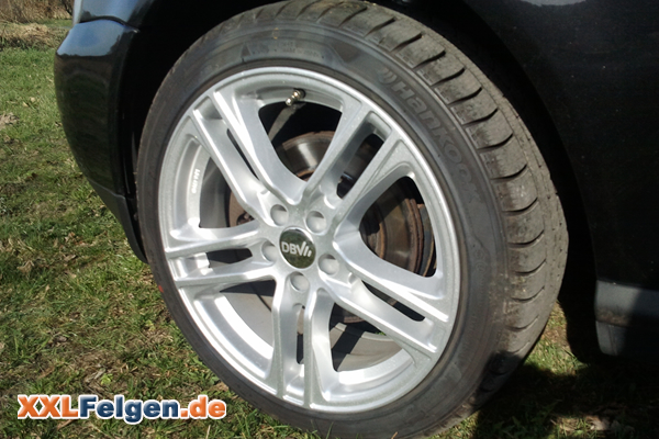 Audi A3 mit Winterfelgen DBV Mauritius 17 Zoll Audi A3 mit Winterfelgen DBV Mauritius 17 Zoll