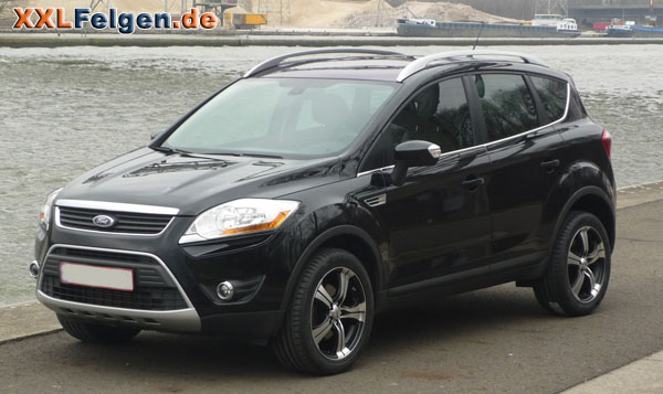 Ford Kuga + Straycat black 18 Zoll Felgen