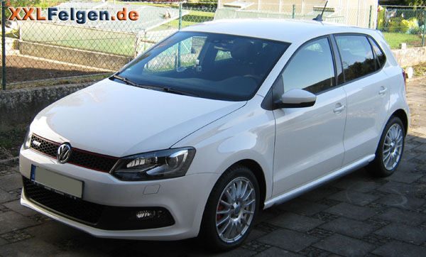 VW Polo 6R GTI mit 16 Zoll Felgen DBV Florida