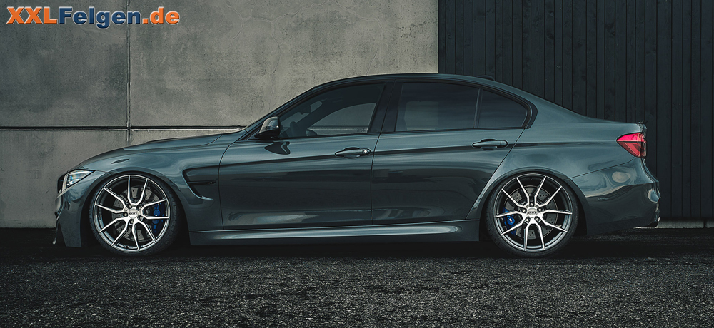 BMW G20 3er Serie Alufelge DOTZ Misano dark gunmetal frontpoliert