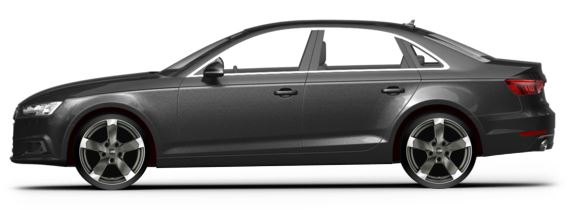 Audi A4 B8 19 Zoll Felgen DBV Torino 2 grau