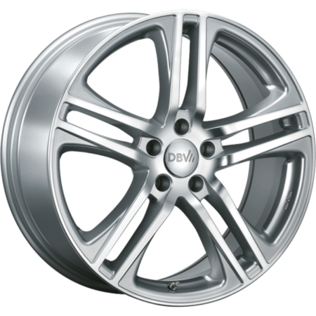 DBV Mauritius silber metallic, front poliert
