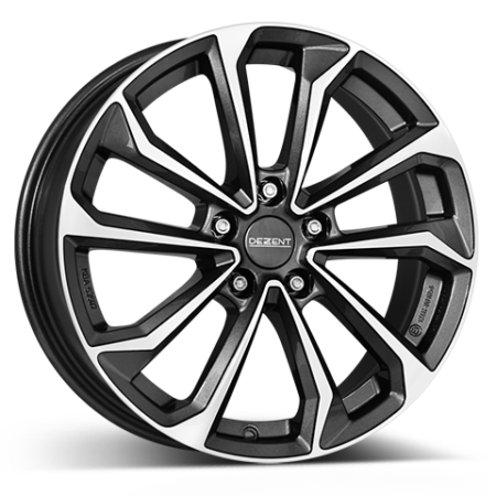 DEZENT KS dark gunmetal/polished