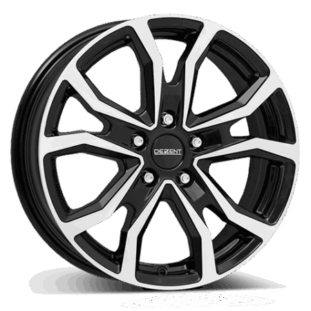 DEZENT TV-Trailer dark black/polished