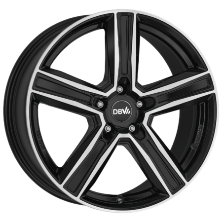 DBV Vegas KG dark schwarz glänzend, front poliert